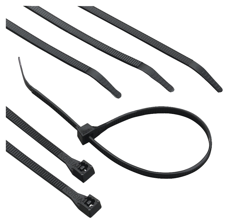 CABLE TIE UV BLACK 11IN       