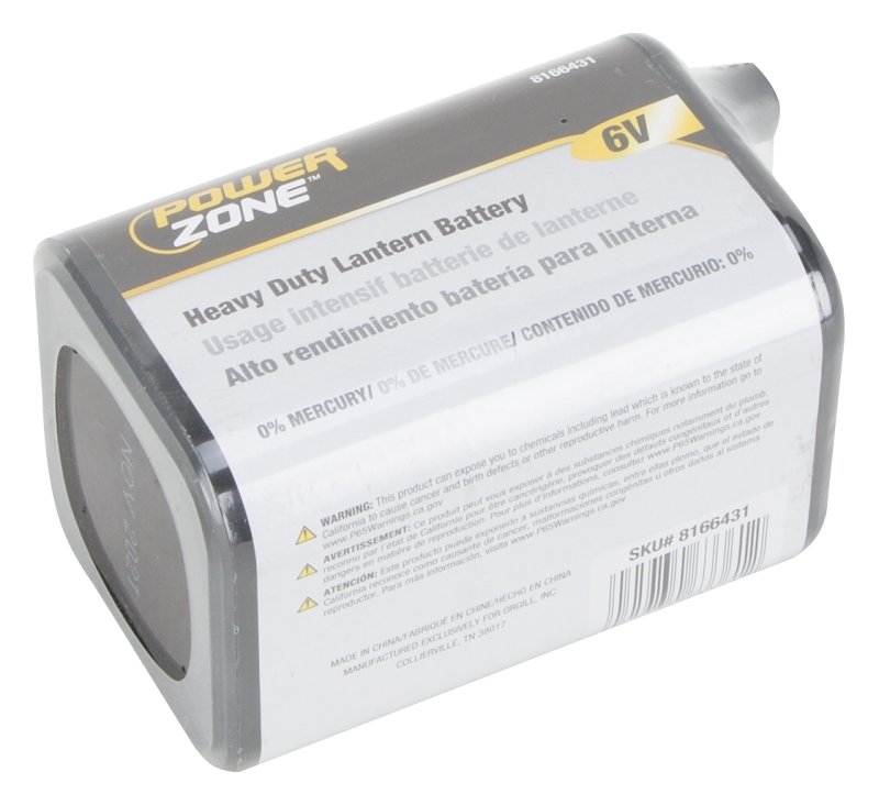 BATTERY LANTERN HD SPRING 6V  