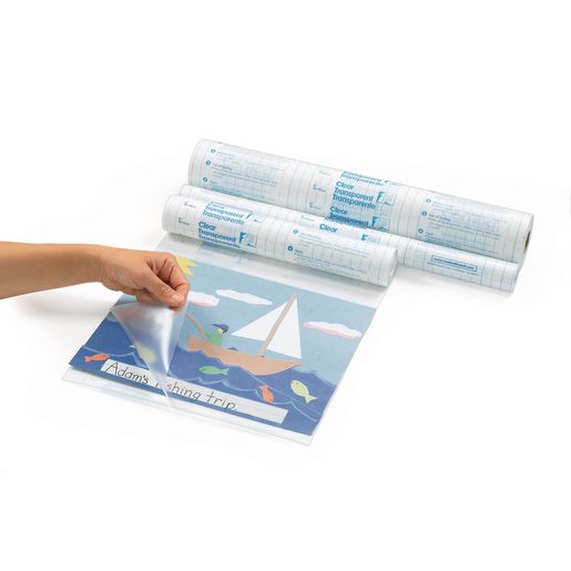 LNR SHLF CLR VNYL 18INX9FT    