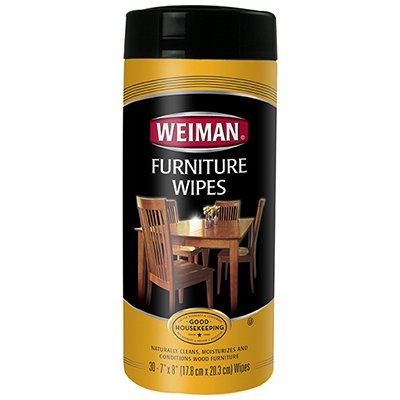 WEIMAN FURNITURE WIPES, 30-CT.