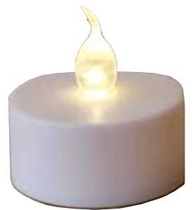 TEA LIGHT LED CLR 6PK         