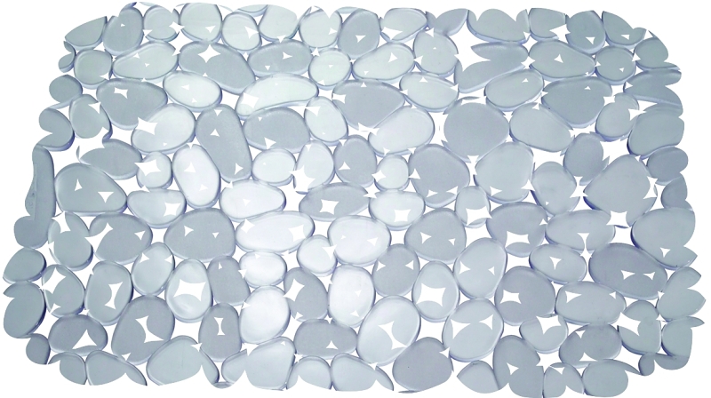 MAT SINK PEBBLZ GRAPHITE LRG  