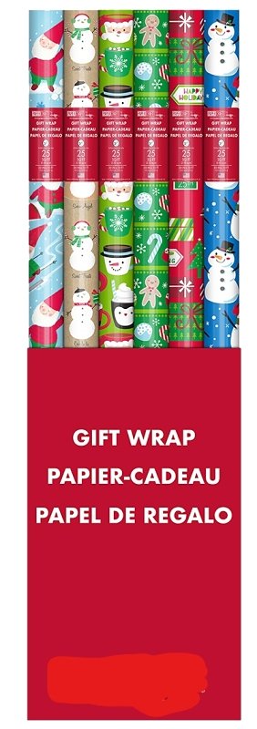 WRAP GIFT WHIMSICAL 25FT2X30IN