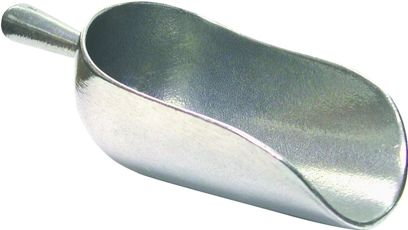 SCOOP ALUM 3-3/4X6-1/2IN 12OZ 