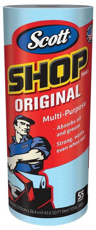 [6110266] BLUE SHOP TOWEL ROLL