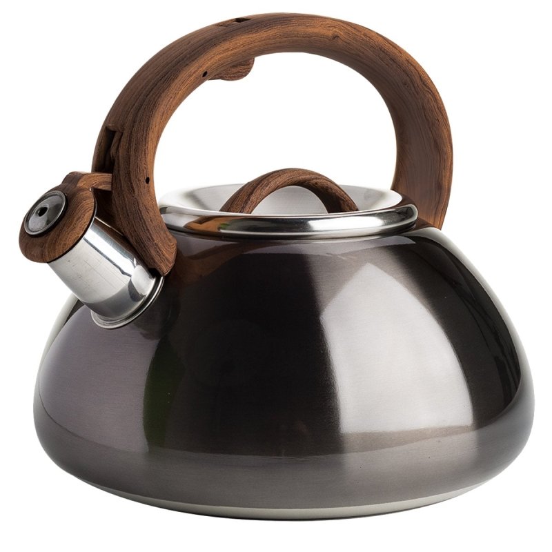 [1924349] KETTLE TEA MTLAC GUN MTL 2.5QT