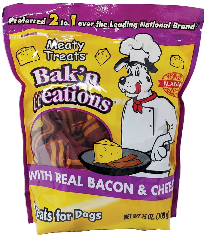 PET TREAT BACON/CHEESE 25OZ   