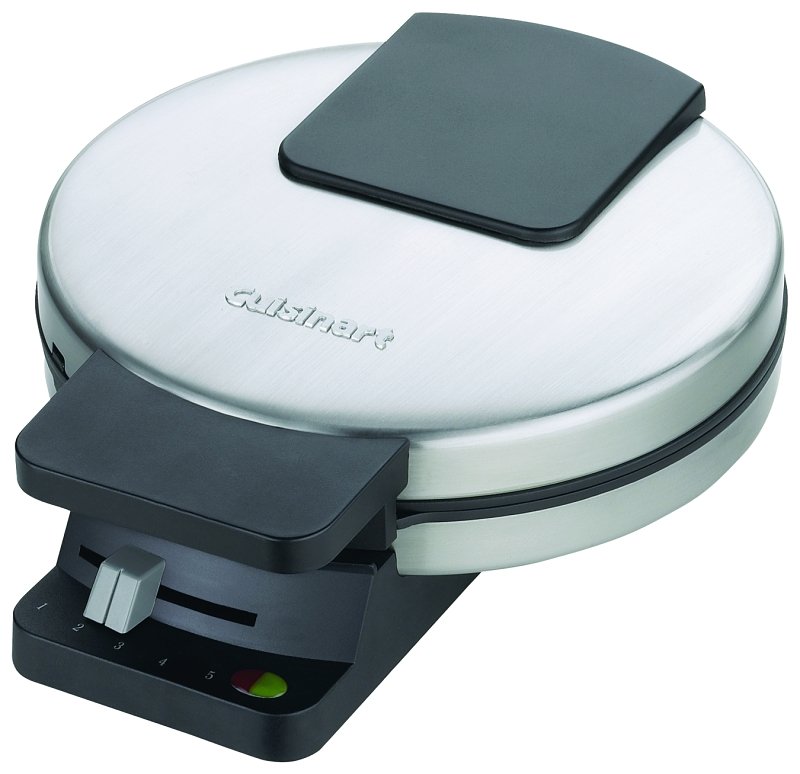 [6580492] WAFFLE MAKR N/STK RND SS 120V 