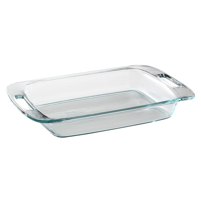 Pyrex 1085782 Baking Dish, 3 qt, Glass, Dishwasher Safe: Yes
