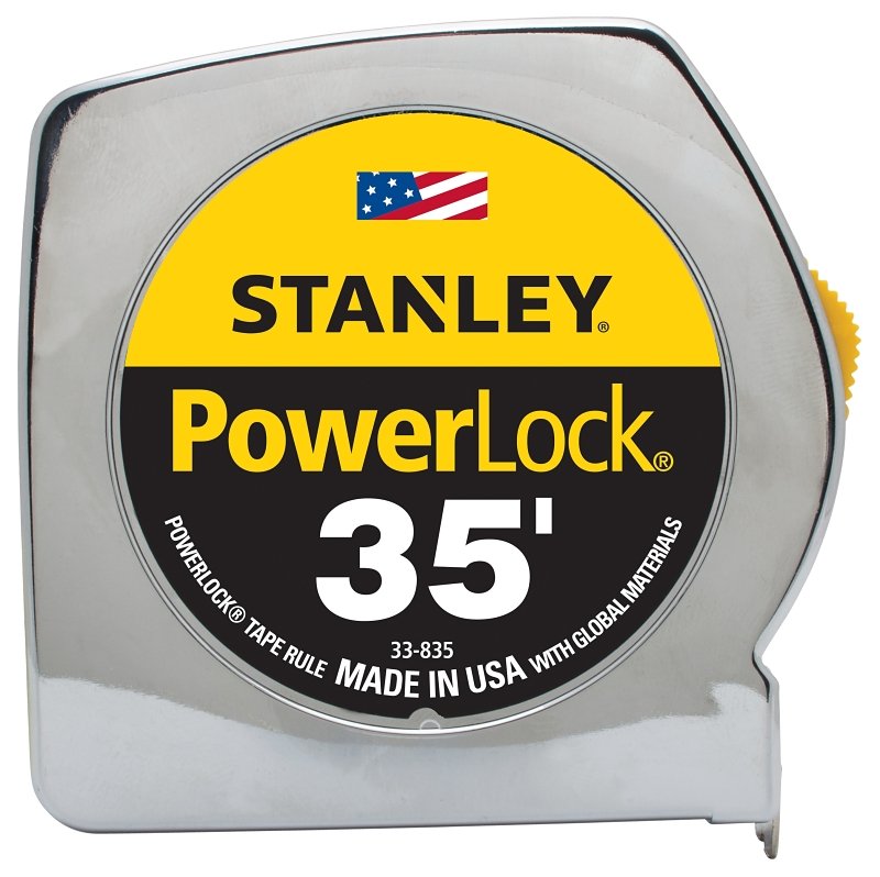 [6720825] RULE TAPE 35FTX1IN METAL CASE 