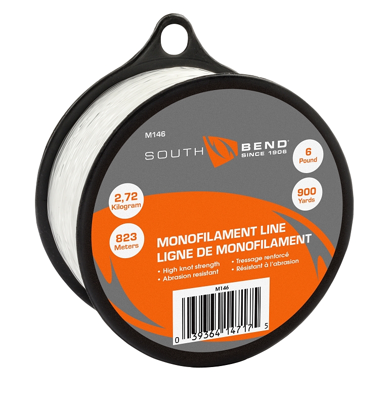 LINE MONOFILAMENT 6LB 900YD   