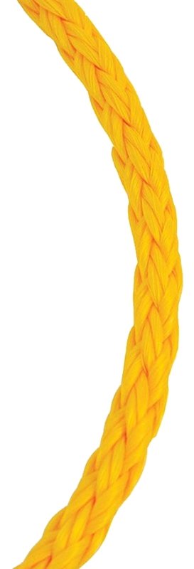 ROPE POLYP HB YEL 1/4IN X 50FT