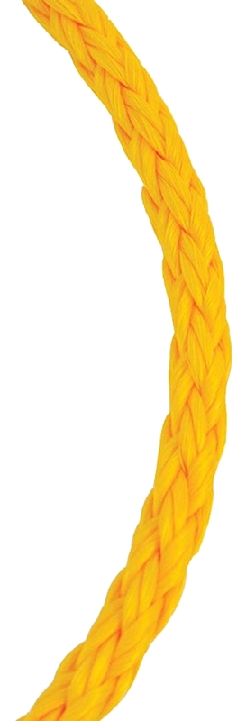 ROPE POLYP HB YEL 1/4IN X 50FT