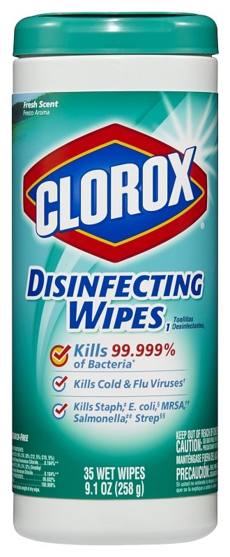 [6498075] FRESH SCENT CLOROX WIPES      