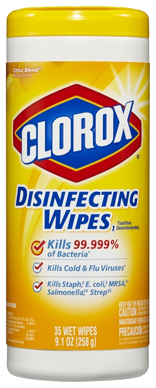 CITRUS SCENT CLOROX WIPES     