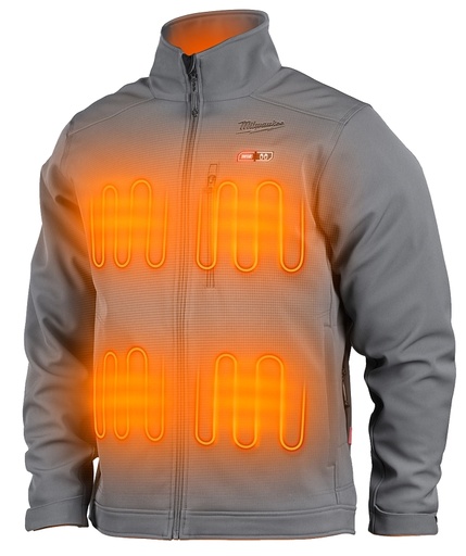 [3875606] JACKET HEATED M12 GRAY M      