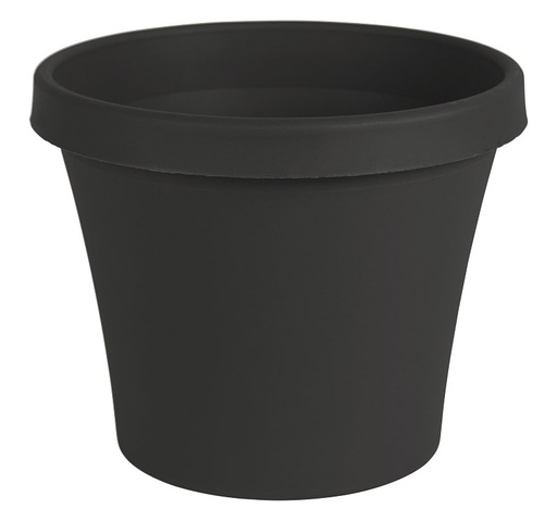 [4694931] PLANTER TERRA PLASTIC BLK 6IN 