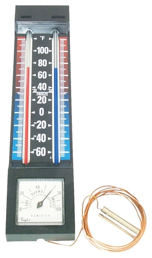 [6953533] THERMOMETER INDR/OUT WOODCREST
