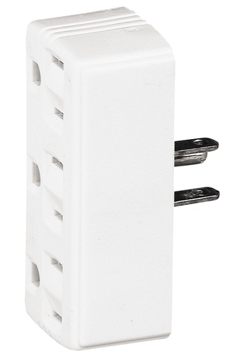[6744163] TAP OUTLET 3 WHT 15A 125V     