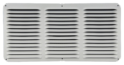 [4218673] CORNICE VENT 8X16IN WHITE ALUM