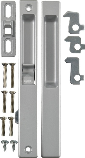 [6545826] DOOR LATCHSET PATIO HNDLE ALUM