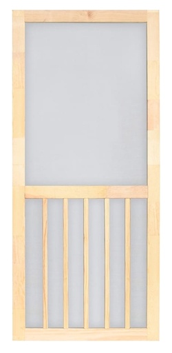 [2850089] DOOR SCREEN 5-BAR WOOD 30X80IN
