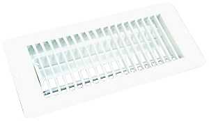 [6444111] FLOOR REGISTER WHITE 4X10IN   