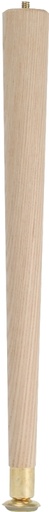 [6127435] LEG TABLE ROUND TAPER WOOD 4IN