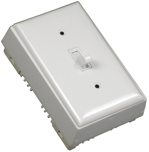 [2124378] OUTLET BOX SGL SWITCH WH      