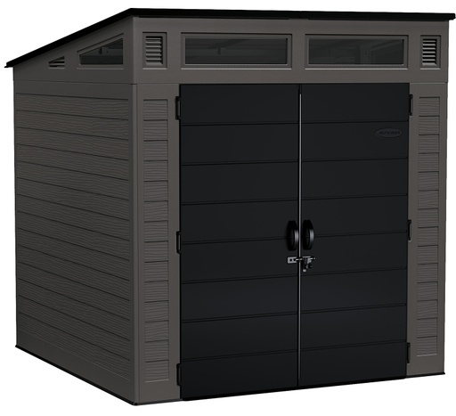 [3305653] SHED MODERN STORAGE GRAY 7X7FT