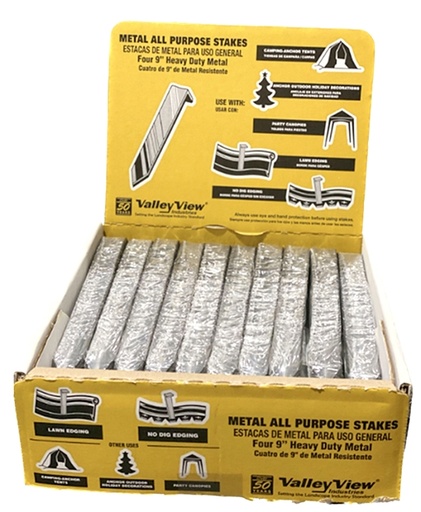 [2753952] STAKES METAL EDGE LAWN 9IN    