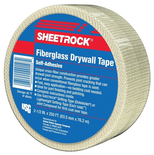 [6144380] TAPE FBRGLS TAPE 2.5INX250FT  