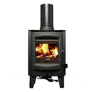 [7526155] TINY WOOD STOVE STEEL 750SQFT 