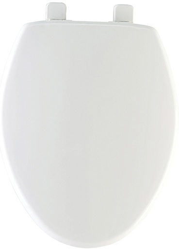 [6915342] TOILET SEAT ELONG PLSTC WHITE 