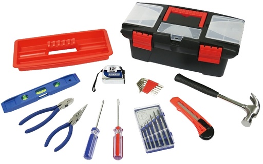 [7210842] TOOL SET 23PC WITH TOOL BOX   