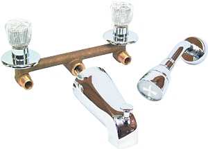 [6441851] TUB SHOWER DIVERTER 2-VAL 8IN 