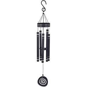 [4936126] WIND CHIME BLACK 36IN         
