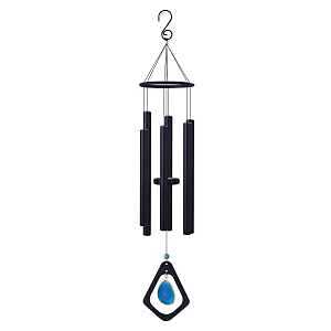 [4936084] WIND CHIME BLUE AGATE 30IN    