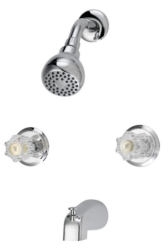 [1648088] FAUCET TUB/SHOWER 2HNDL CHROME