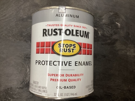 [8564247] PAINT RST OBS ALUM MET QUART  