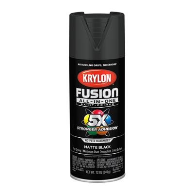 [2809515] PAINT SPRY MATTE BLACK 12OZ   
