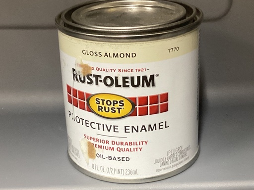 [7981103] PAINT RUST OBS GLOSS ALM 1/2PT