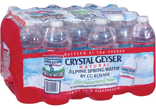 [2565026] WATER BOTTLED 16.9 OZ         