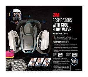 [9680885] RESPIRATOR MLTPRPS W/QCK LATCH