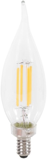 [1227743] BULB LED B10/C CLEAR SFTWHT 5W