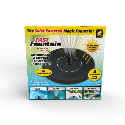 [2208163] FOUNTAIN WATER SOLAR POWERED  
