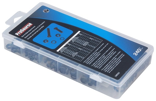 [2380202] NUT/BOLT ASST BLK METRIC 240PC