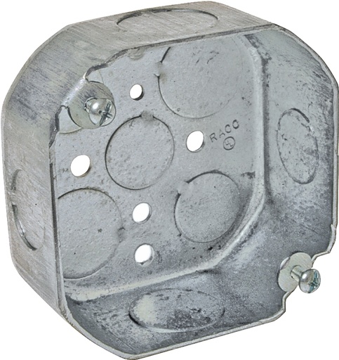 [6150692] BOX OCTAGON STEEL 4 IN 15.5 CU