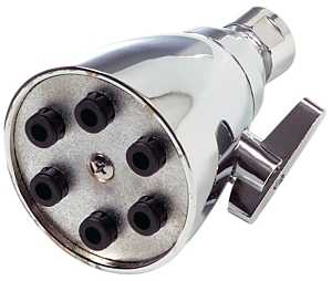 [5653019] SHOWERHEAD ADJ 6-JET CHROME   