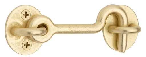 [2051514] HOOK PRIVACY BRUSHED GOLD 4IN 